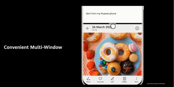 Huawei P40 series debuts EMUI 10.1 system