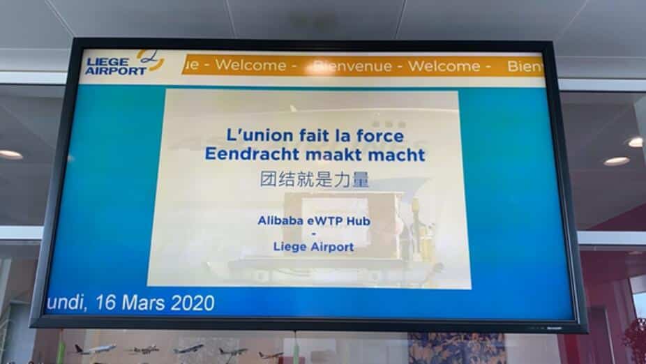 Masks donated by Jack Ma to Belgium and Italy arrives