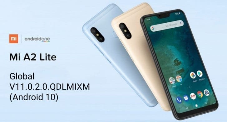 Xiaomi A2 Lite starts getting Android 10 update