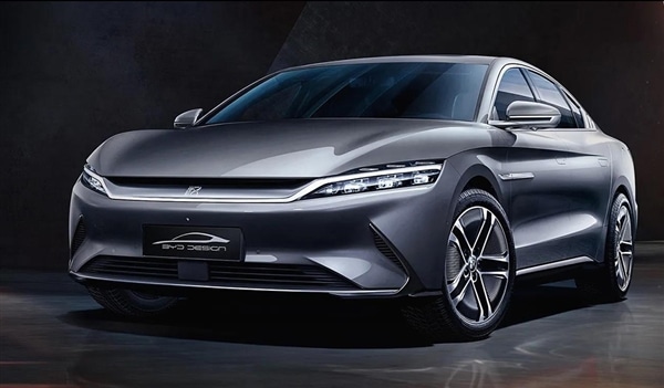 BYD releases more warm-up pictures of Han EV