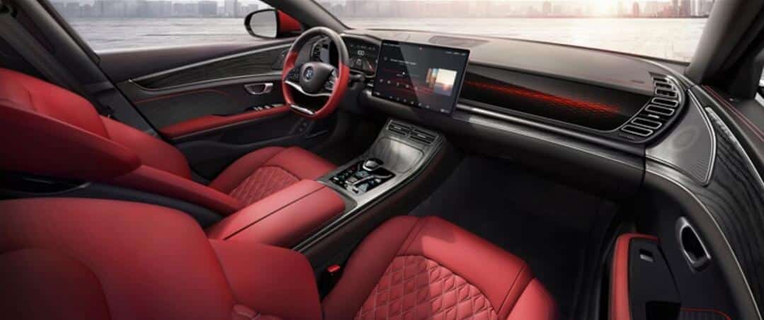 BYD Han interior adopts new design language
