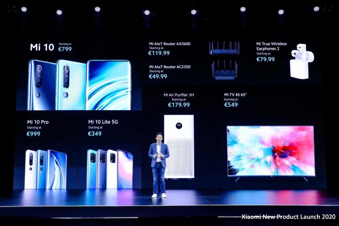 Xiaomi Mi 10 and 10 Pro released to global markets starting at 799 euros