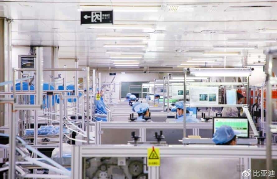 BYD will supply 15 million masks in Shenzhen by end of March