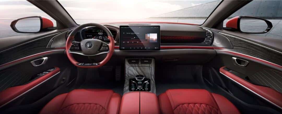 BYD Han interior adopts new design language