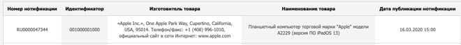 Regulatory database info shows new iPad may come soon