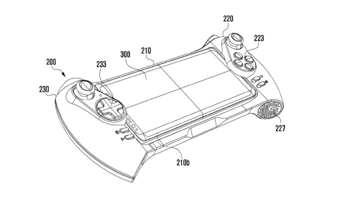 Patent shows Samsung may build a gamepad for Galaxy phones
