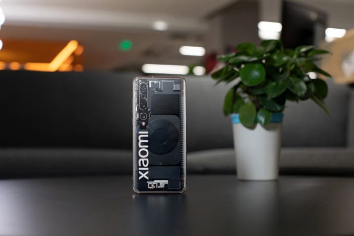 Xiaomi shows off Mi 10 with transparent back panel