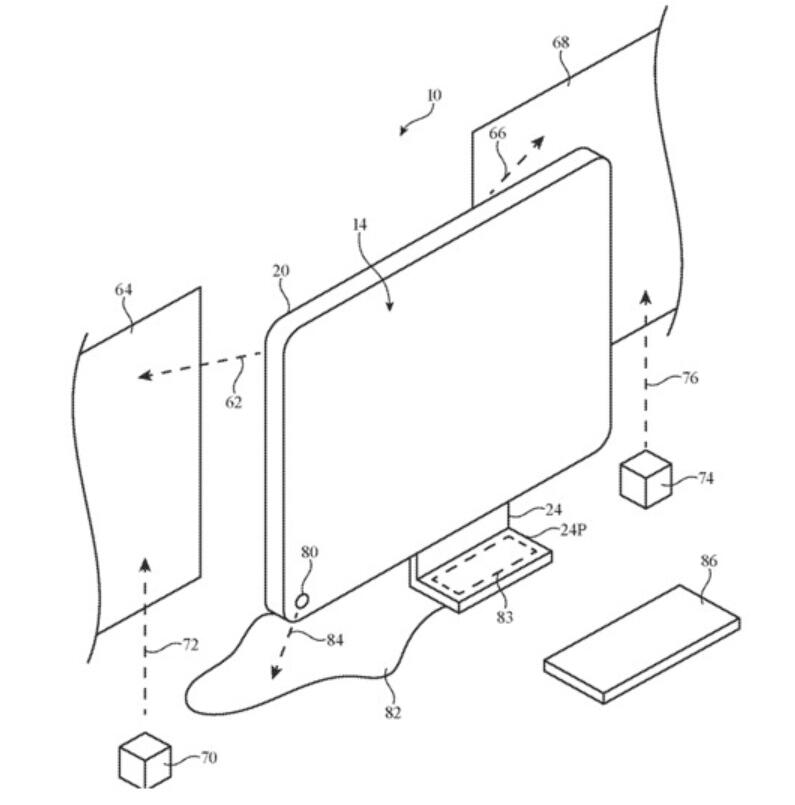 Apple patent shows future iMac may come with projector function