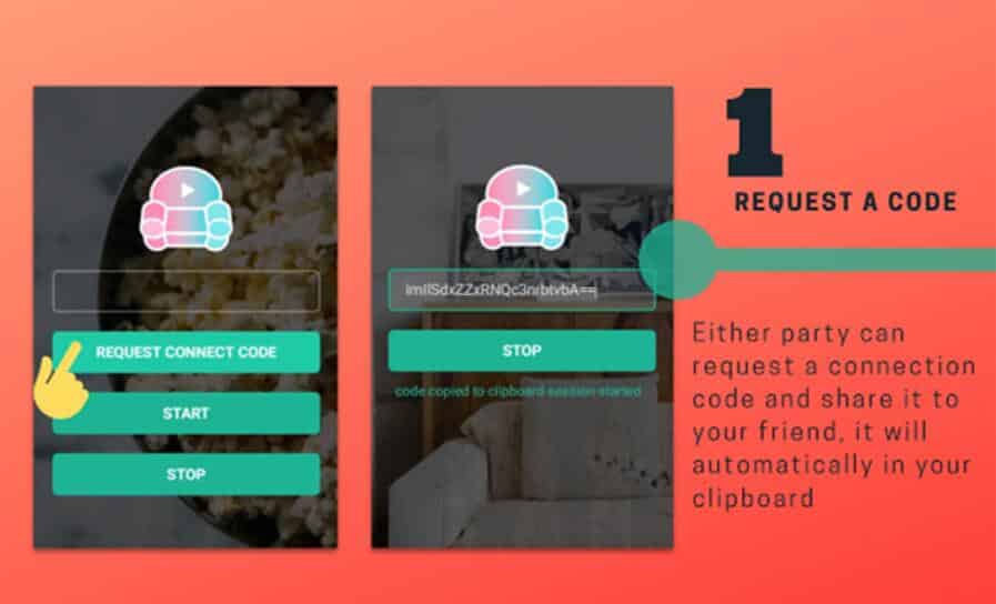 This Chrome extension allows you to watch YouTube with loved one from different places