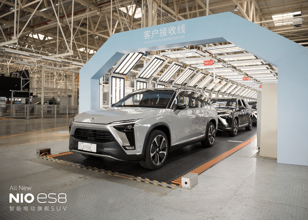 Nio starts delivery of new ES8 with upgrades