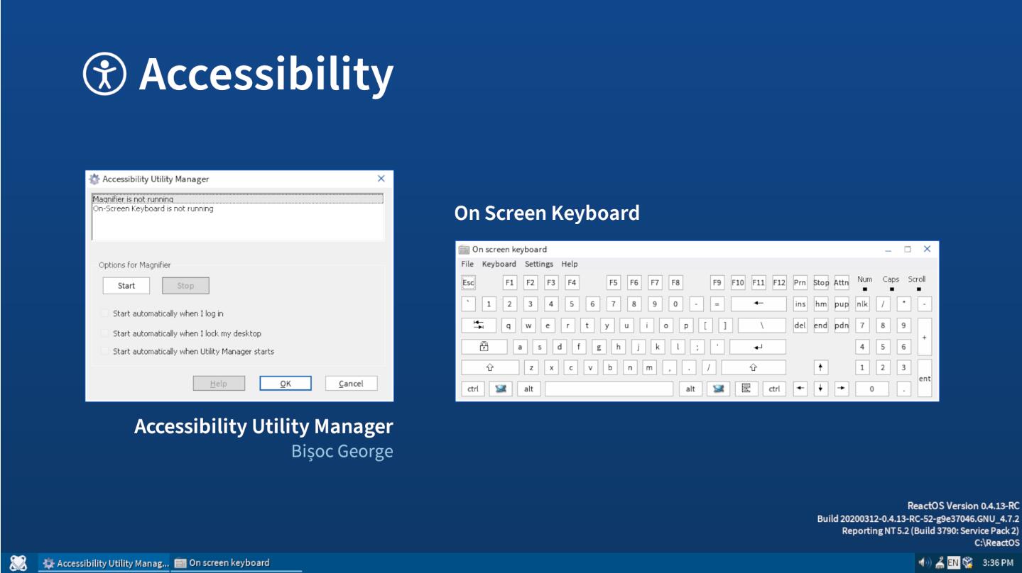 ReactOS, an open source alternative for Windows, releases version 0.4.13