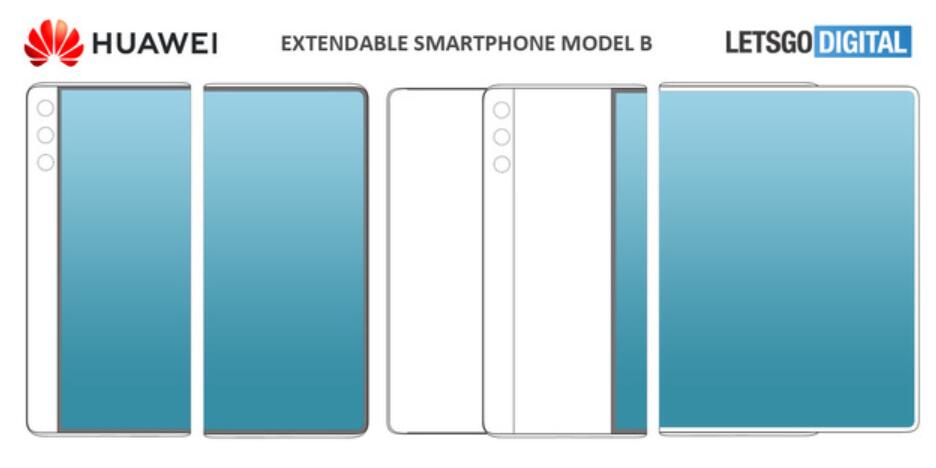 Patent shows Huawei may make retractable screen products in the future
