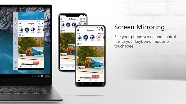 Dell Mobile Connect allows connection of phones with any Windows 10 PC