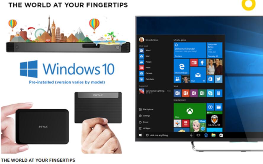 This PC is smaller than a phone but can run Windows 10