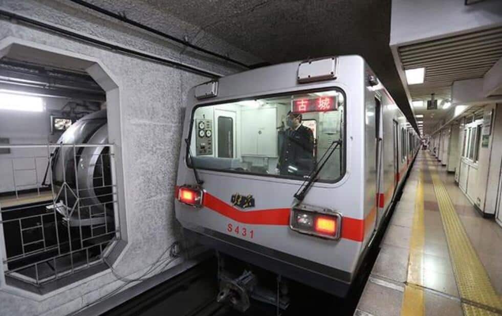Oldest subway station in China is temporarily closed for renovation
