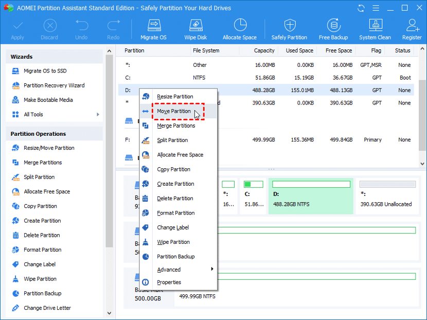 How to manage hard drive partition safely in Windows 10, 8, 7?