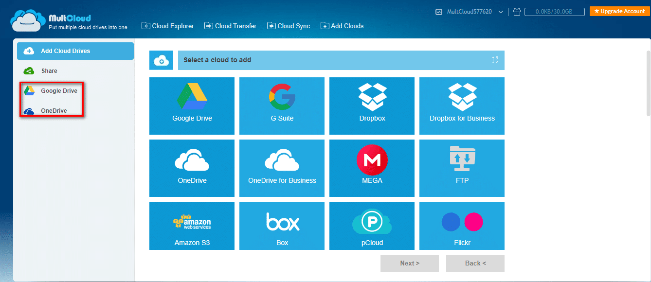 How to manage multiple cloud drives in one place?