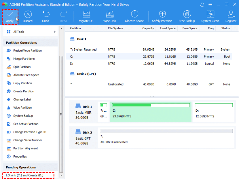 How to manage hard drive partition safely in Windows 10, 8, 7?