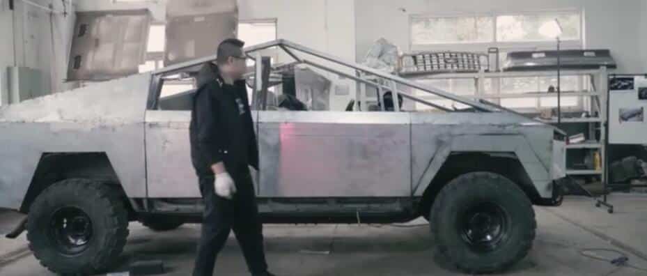 Homemade Tesla Cybertruck went viral in China