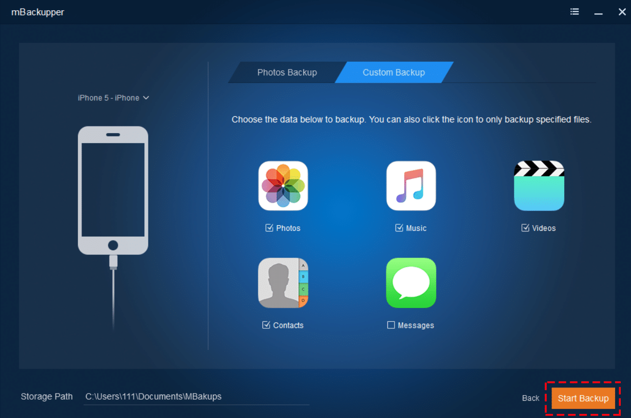 How to backup important data on iPhone?
