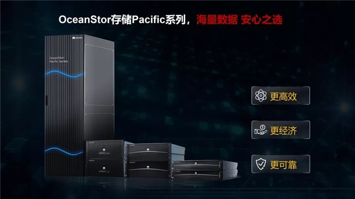 Huawei releases next-generation OceanStor Storage Pacific Series