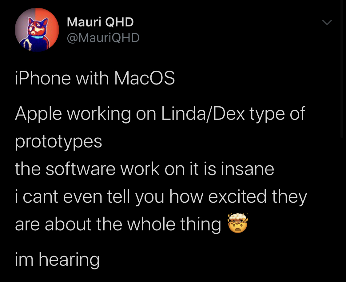 Apple reportedly evaluating possibility of running macOS on iPhone