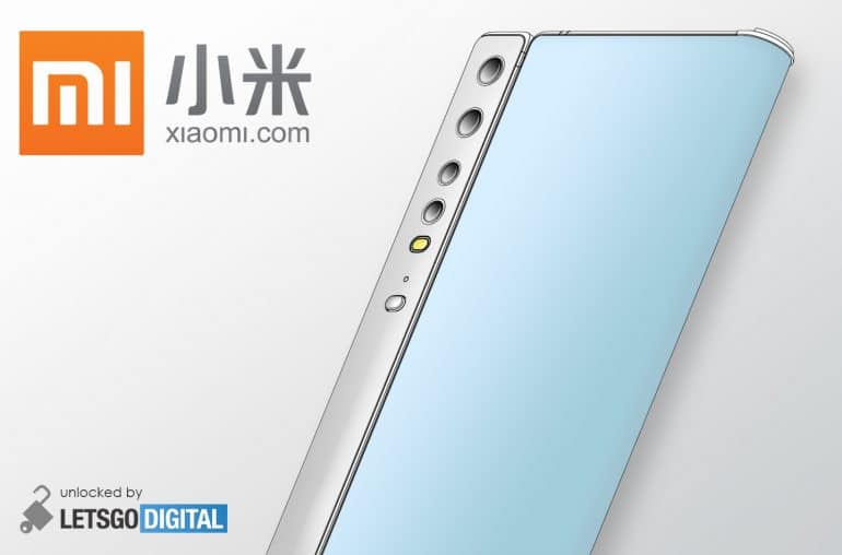 Xiaomi foldable phone patent shows Huawei Mate Xs-like device