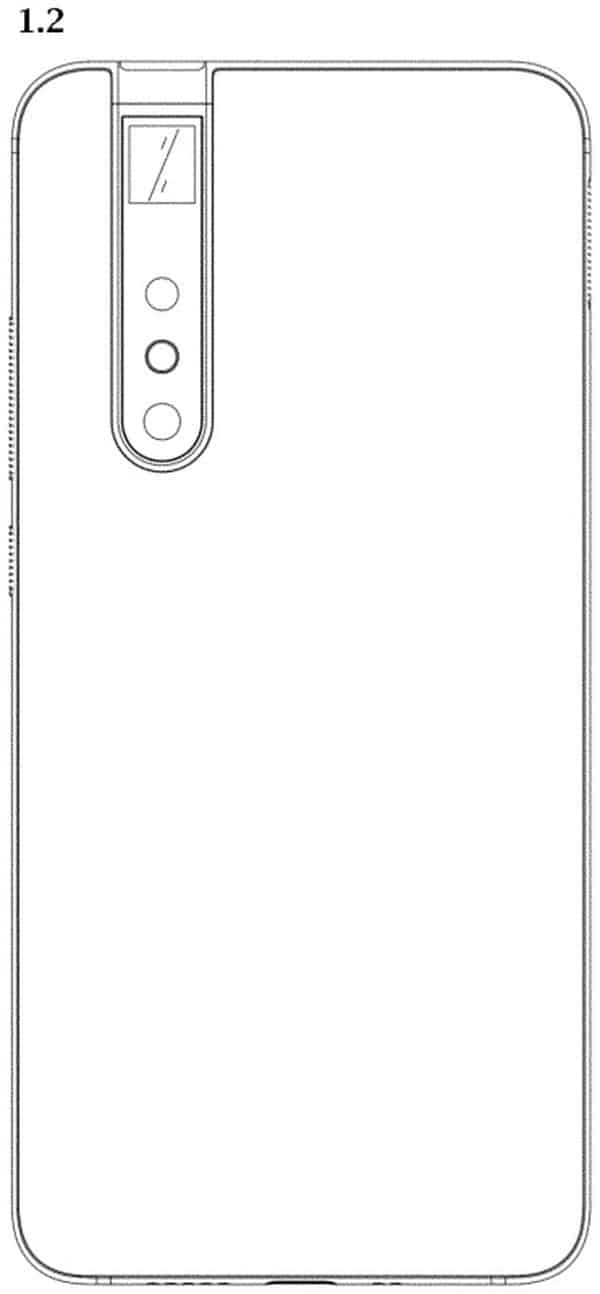 Xiaomi's new patent shows a phone with a pop-up camera