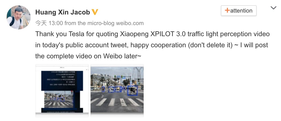 Tesla caught misquoting XPeng's video in article introducing its traffic light recognition capabilities