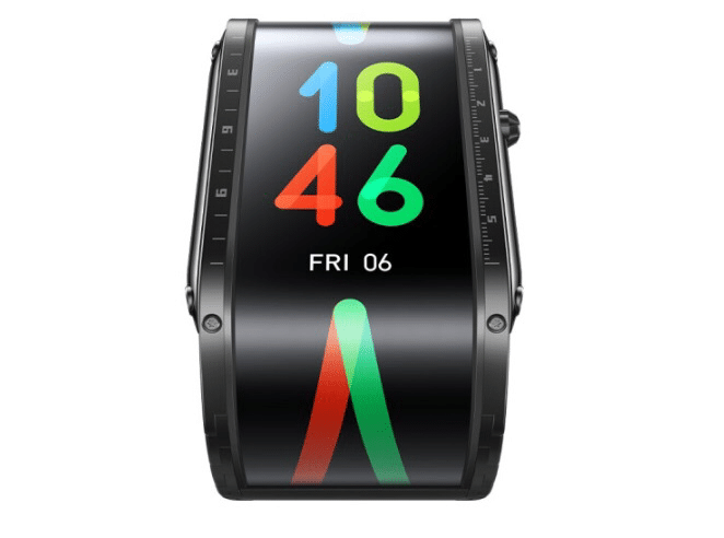 Nubia releases smartwatch with flexible screen