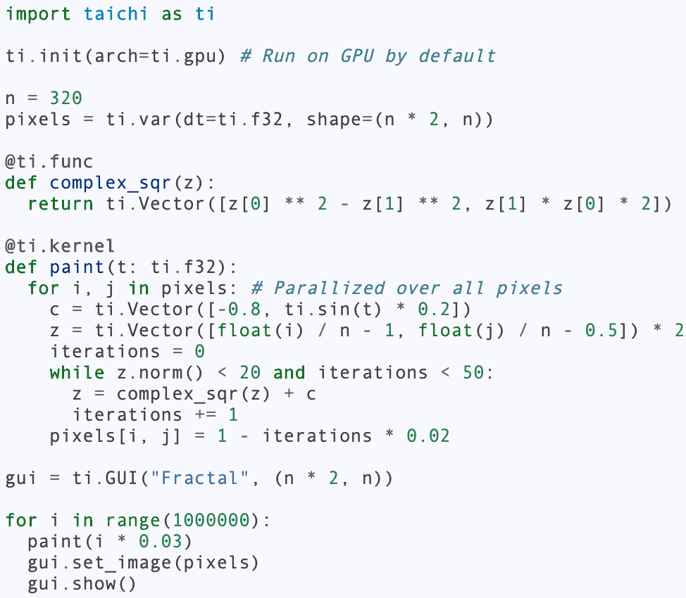 China-made computer graphics programming language Taichi released new version