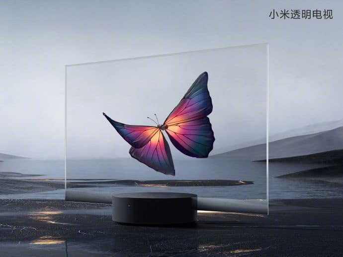 Xiaomi launches world's first mass-produced transparent TV