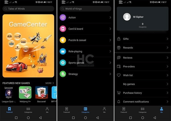 Huawei launches GameCenter, may come pre-installed on Mate 40