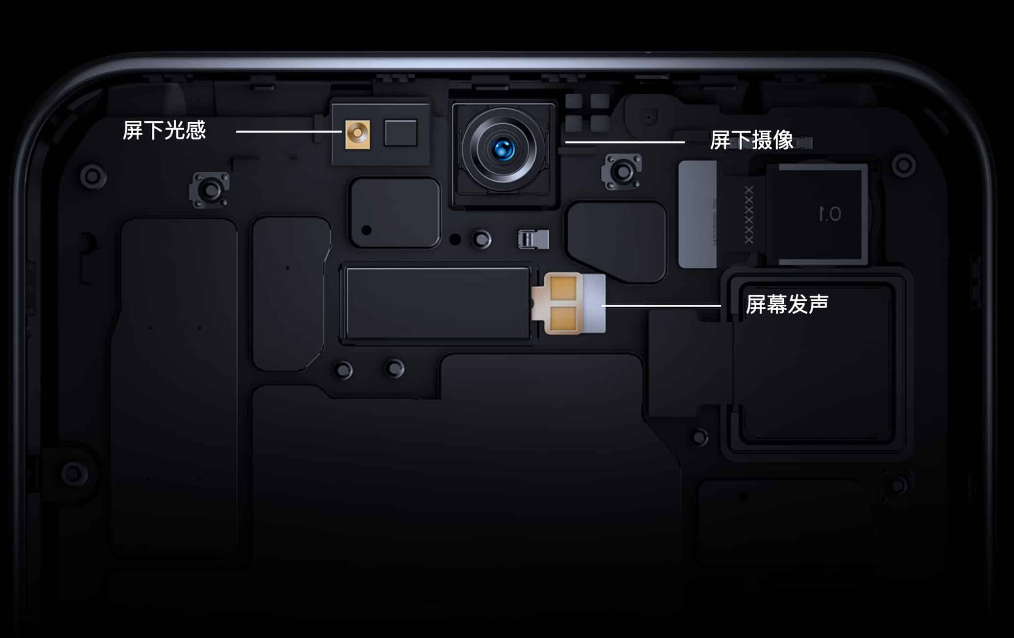 ZTE launches world's first phone with under-screen camera, starting at about 2