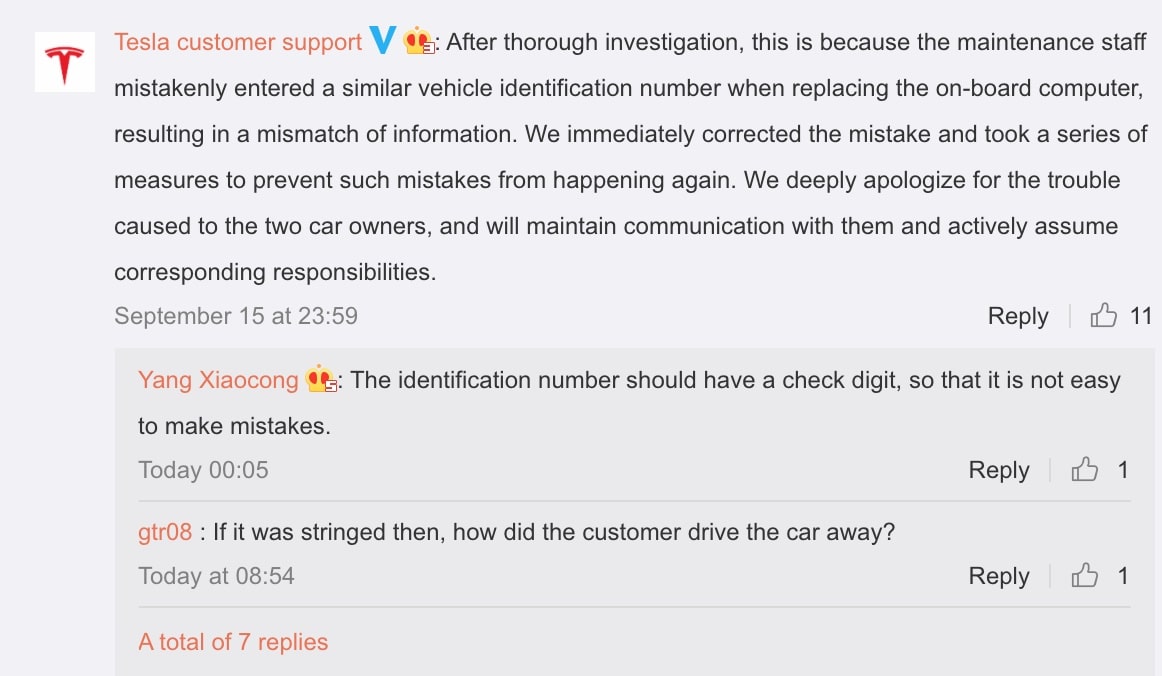 Tesla says repair error allowed Chinese owner to remotely control others' Model 3
