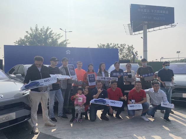 Deliveries of NIO's third model, the EC6, begin in Beijing
