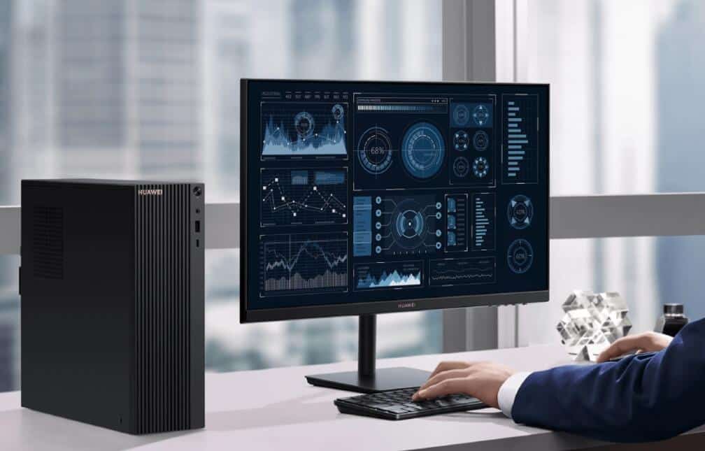 Huawei MateStation desktop available on its website, powered by AMD processors
