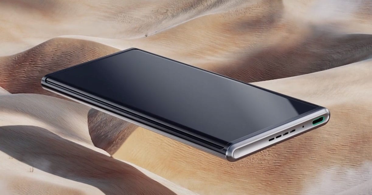 OPPO X 2021 scrolling screen concept phone unveiled