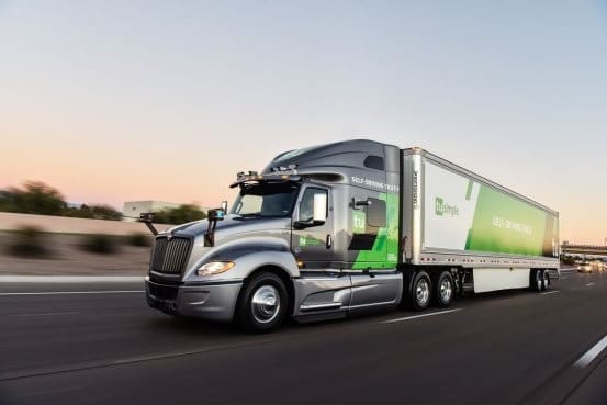 Chinese startup conducts driverless truck tests in Sweden