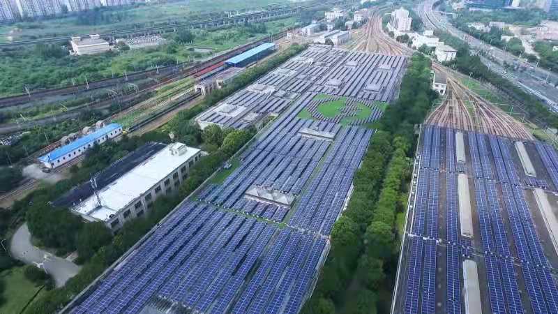 Huawei solar panels installed at one of Shanghai's busiest metro stations, can save 1,200 tons of coal per year