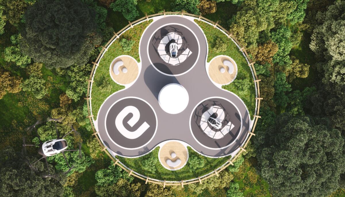 Chinese drone maker EHang to build vertiport in Italy