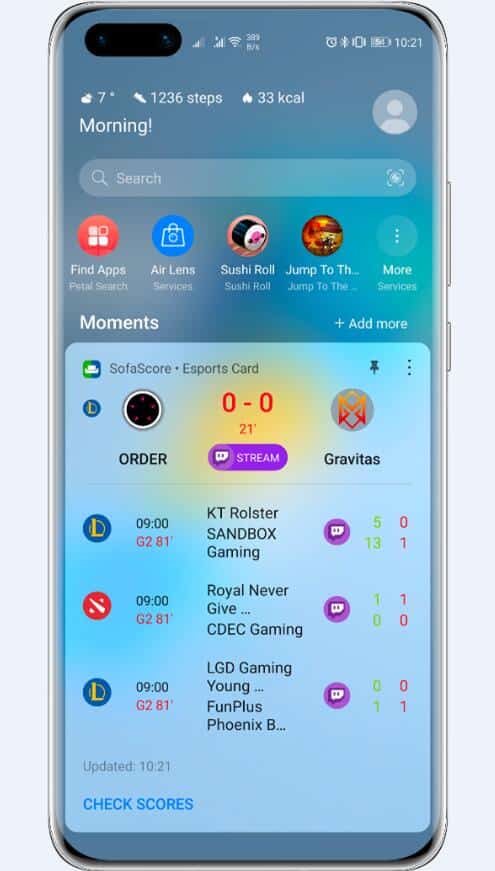 Huawei brings live Esports scores to its smartphones via virtual assistant