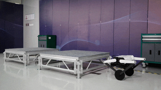 Meet Ollie: Tencent's wheel-legged robot capable of 360-degree flips