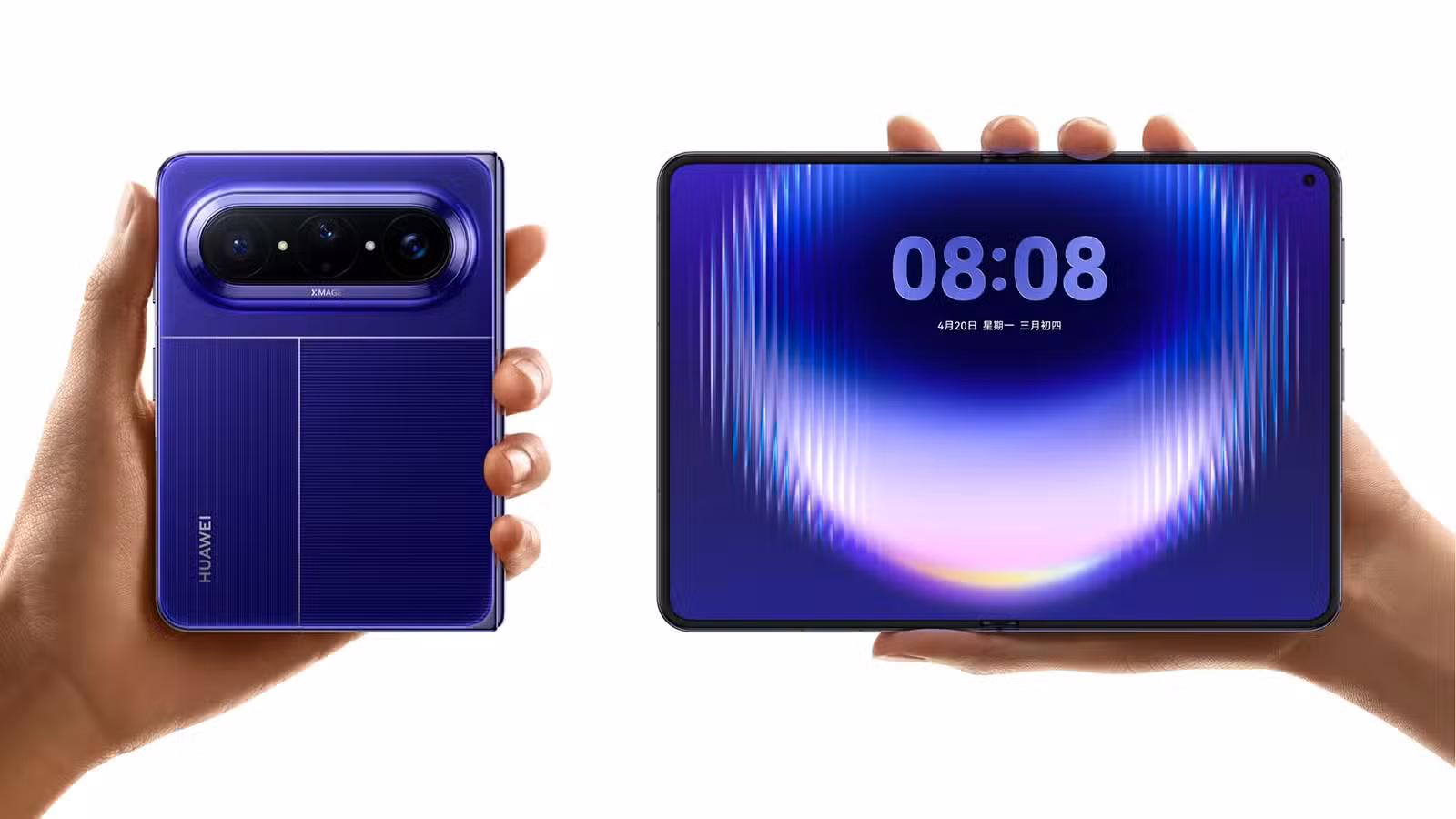 Huawei launches wide foldable phone Pura X Max from <img fetchpriority=